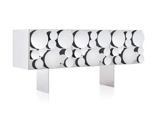 GAGÀ - Stainless steel sideboard with doors _ Opinion Ciatti